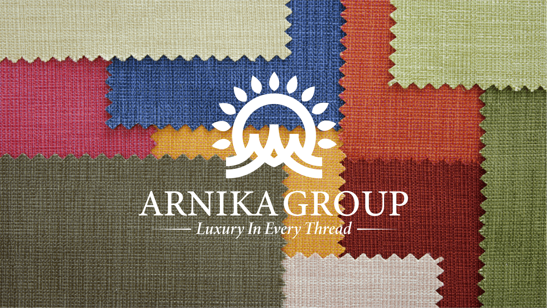 Arnika Group — Luxury Textile Logo Design presentation 4