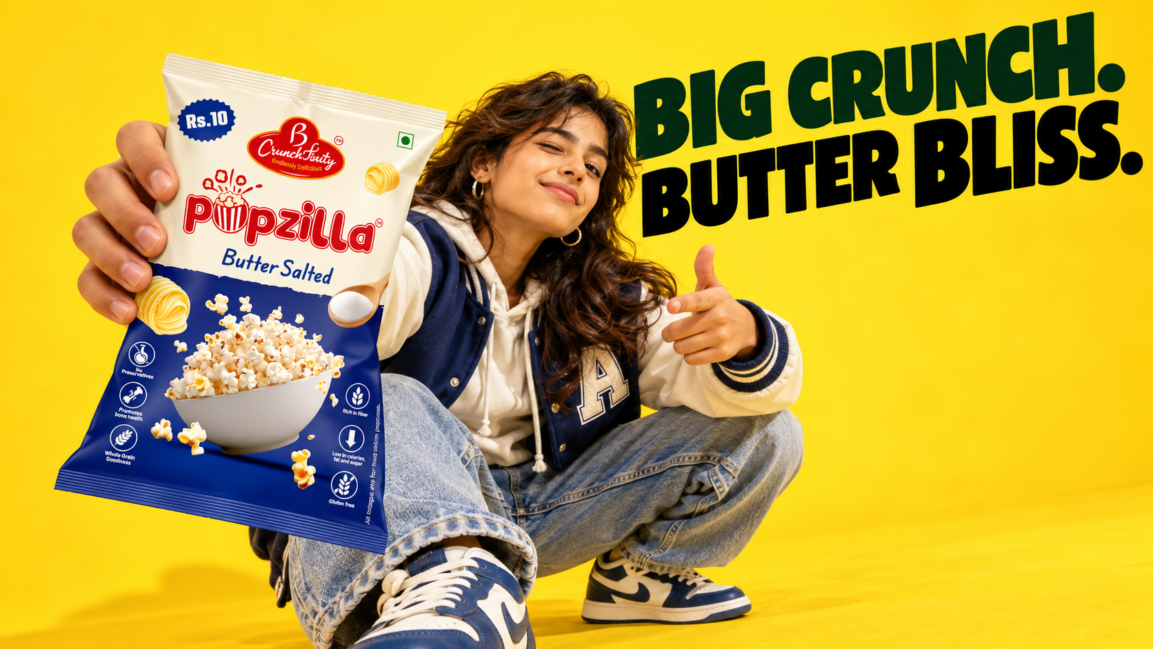 Popzilla — Popcorn Branding & Packaging Design presentation 3