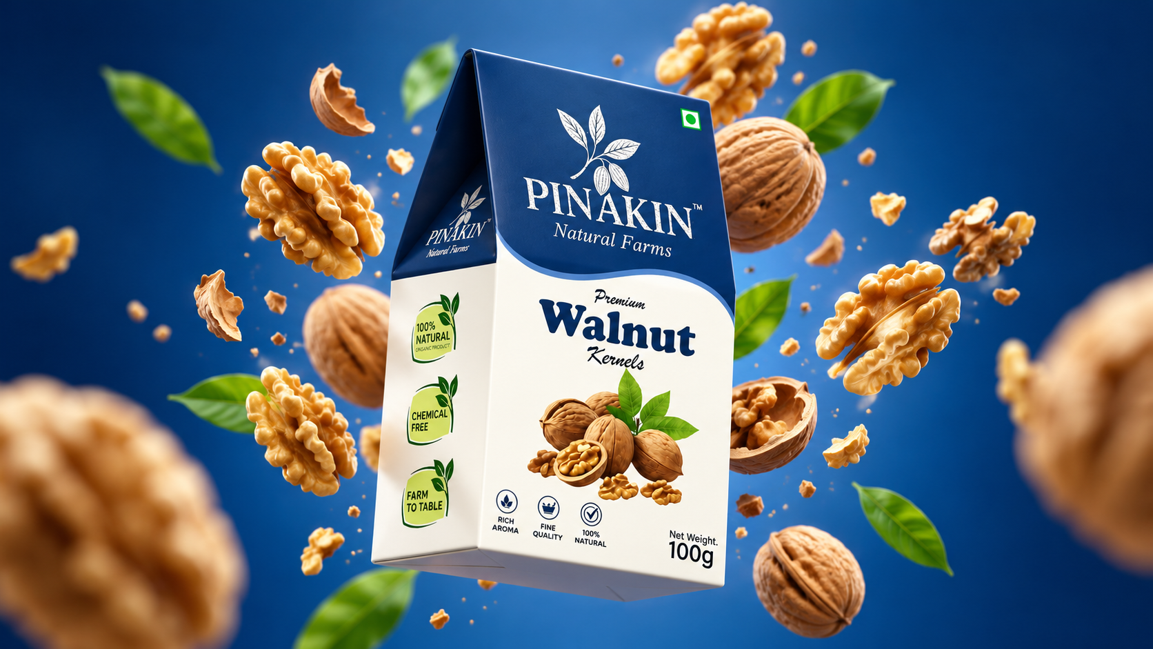 Pinakin Premium Dry Fruit Packaging Design presentation 3