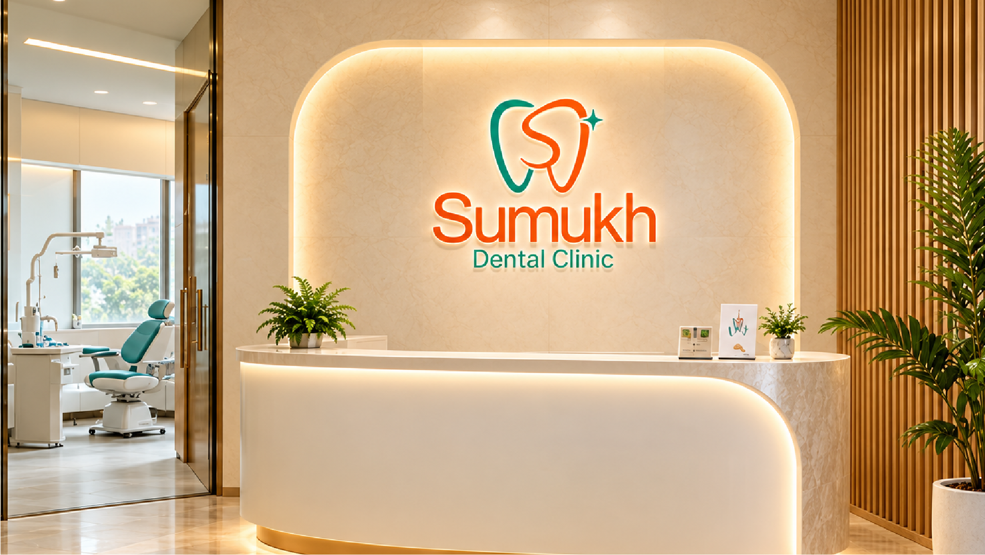 Sumukh — Dental Clinic Logo Design presentation 8