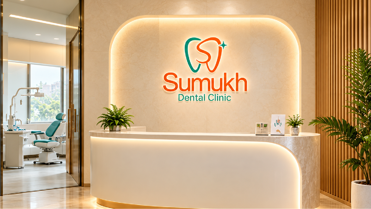 Sumukh — Dental Clinic Logo Design presentation 8